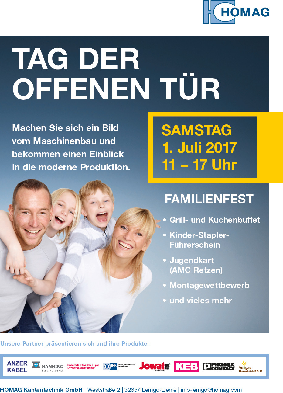 HOMAG Familientag